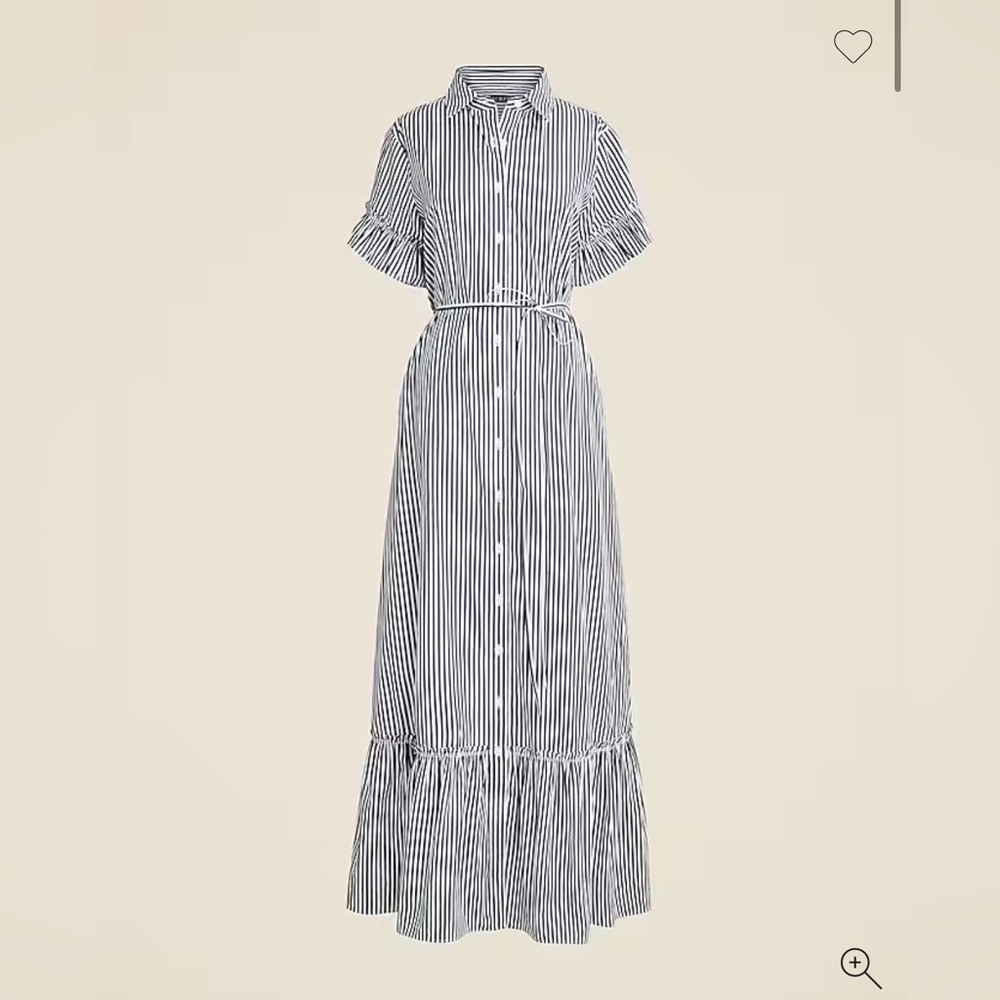 J. Crew Amelia Maxi Shirt Dress
